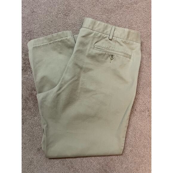 Lands End Mens pants‎ size 40 Khaki’s slim Fit chino style - Picture 4 of 4